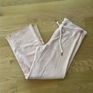 THE GREAT. Dusty Rose cropped sweats Size 1 (Small)